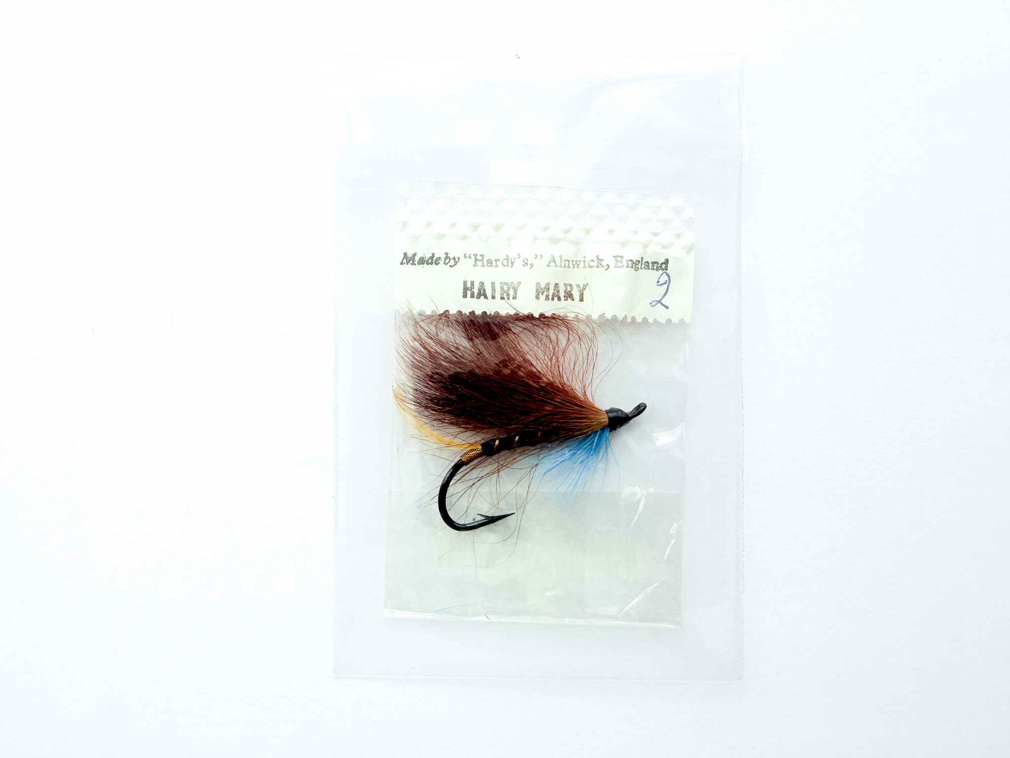 Hardy of Alnwick Hairy Mary Fully Dressed Salmon Fly 2 (Unused, In Original Sealed Packet, c.1960s)