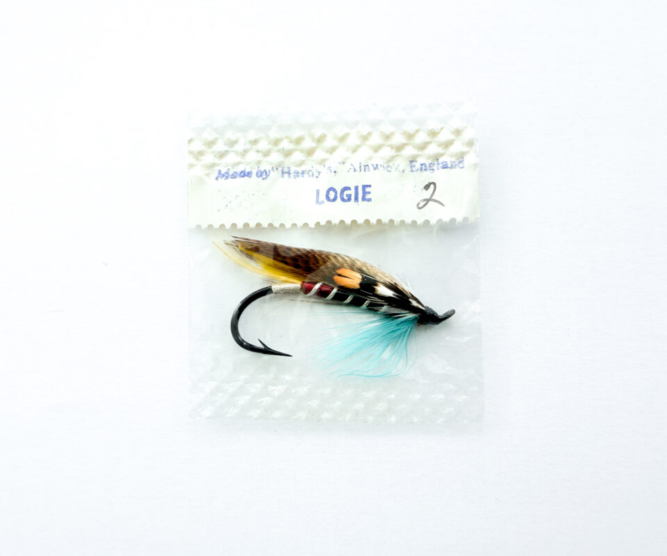Hardy of Alnwick Logie Fully Dressed Salmon Fly 2 (Unused, In Original Sealed Packet, c.1960s)