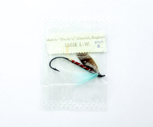 Hardy of Alnwick Logie (LW) Fully Dressed Salmon Fly 2 (Unused, In Original Sealed Packet, c.1960s)