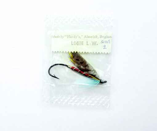 Hardy of Alnwick Logie (LW) Fully Dressed Salmon Fly 2 (Unused, In Original Sealed Packet, c.1960s)