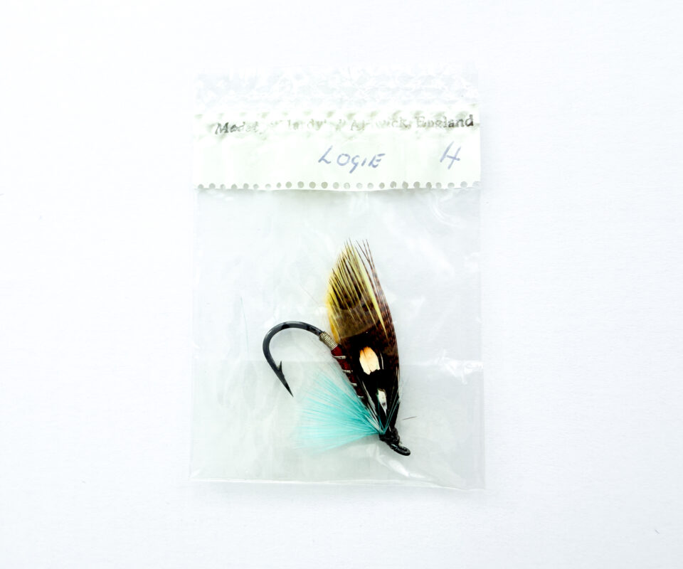 Hardy of Alnwick Logie Fully Dressed Salmon Fly 4 (Unused, In Original Sealed Packet, c.1960s)