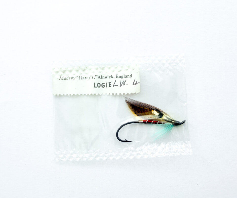 Hardy of Alnwick Logie (LW) Fully Dressed Salmon Fly 4 (Unused, In Original Sealed Packet, c.1960s)