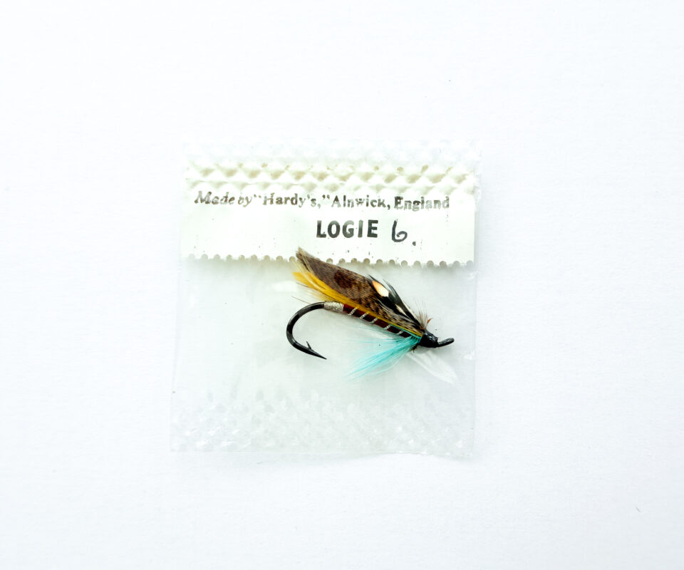Hardy of Alnwick Logie Fully Dressed Salmon Fly 6 (Unused, In Original Sealed Packet, c.1960s)