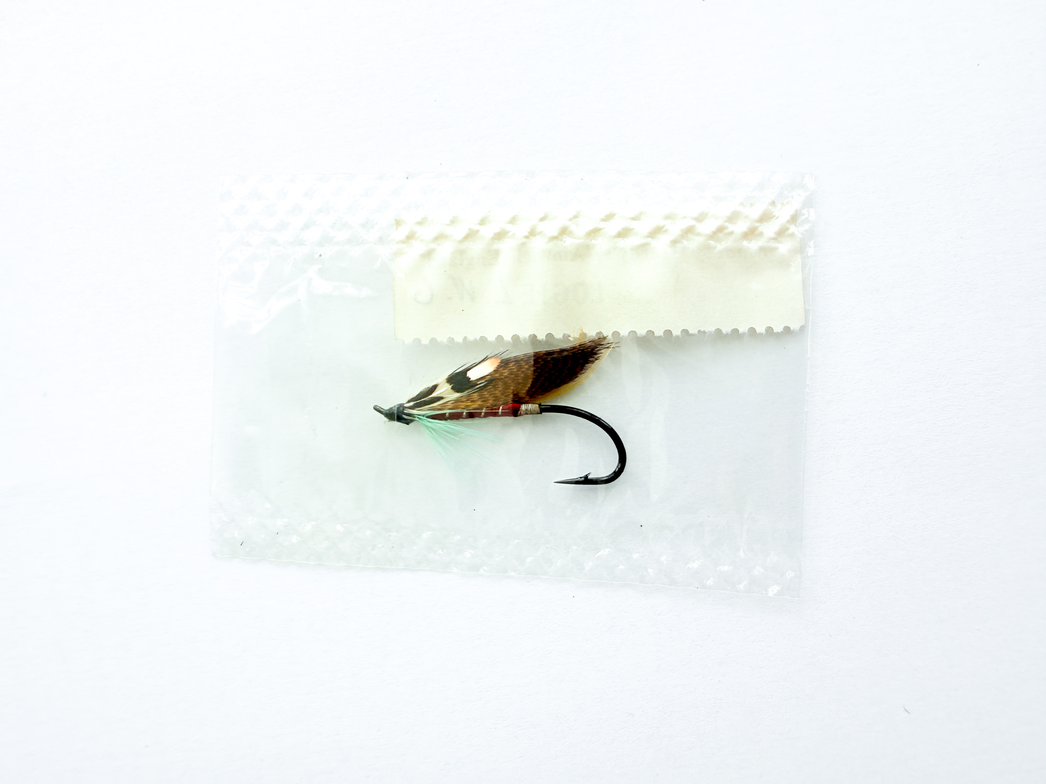 Hardy of Alnwick Logie (LW) Fully Dressed Salmon Fly 6 (Unused, In Original Sealed Packet, c.1960s) - Image 2