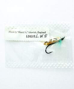 Hardy of Alnwick Logie (LW) Fully Dressed Salmon Fly 8 (Unused, In Original Sealed Packet, c.1960s)