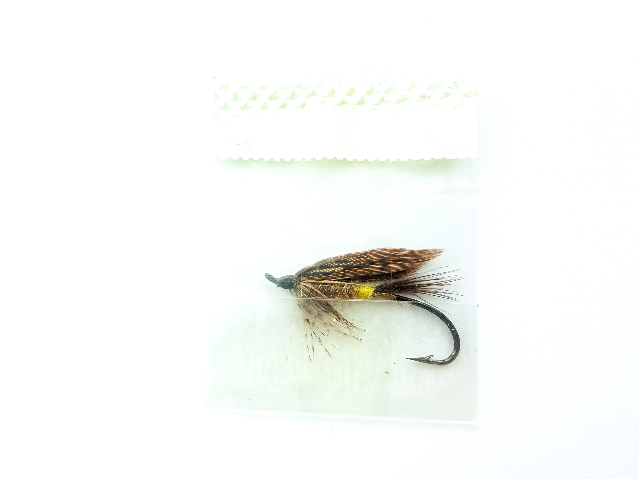 Hardy of Alnwick, March Brown (LW), Fully Dressed Salmon Fly 4 (Unused, In Original Sealed Packet, c.1960s) - Image 2