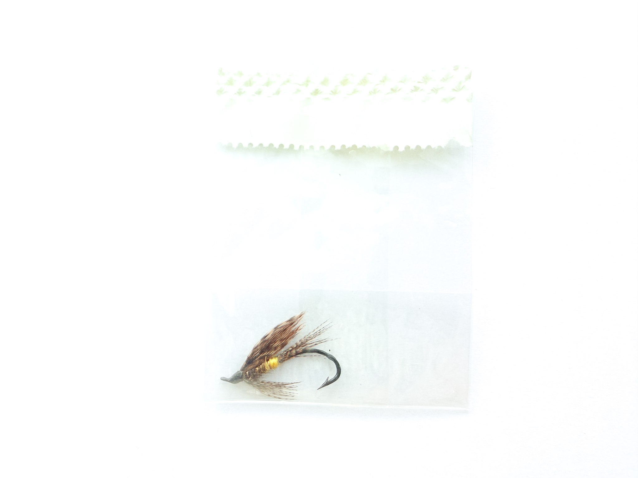 Hardy of Alnwick, March Brown (LW), Fully Dressed Salmon Fly 10 (Unused, In Original Sealed Packet, c.1960s) - Image 2