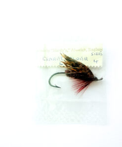 Hardy of Alnwick, Claret Alder (LW), Fully Dressed Salmon Fly 4 (Unused, In Original Sealed Packet, c.1960s)