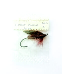 Hardy of Alnwick, Claret Alder (LW), Fully Dressed Salmon Fly 4 (Unused, In Original Sealed Packet, c.1960s)