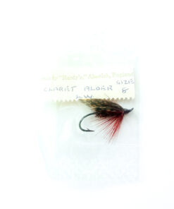 Hardy of Alnwick, Claret Alder (LW), Fully Dressed Salmon Fly 8 (Unused, In Original Sealed Packet, c.1960s)