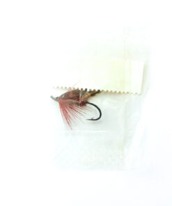 Alternative view of Hardy of Alnwick, Claret Alder (LW), Fully Dressed Salmon Fly 8 (Unused, In Original Sealed Packet, c.1960s)