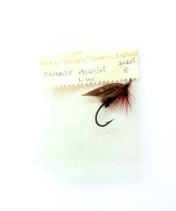 Hardy of Alnwick, Claret Alder (LW), Fully Dressed Salmon Fly 8 (Unused, In Original Sealed Packet, c.1960s)