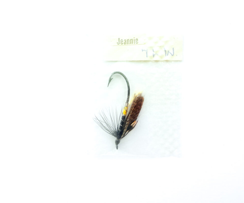 Hardy of Alnwick, Jeannie (LW), Fully Dressed Salmon Fly 4 (Unused, In Original Sealed Packet, c.1960s)