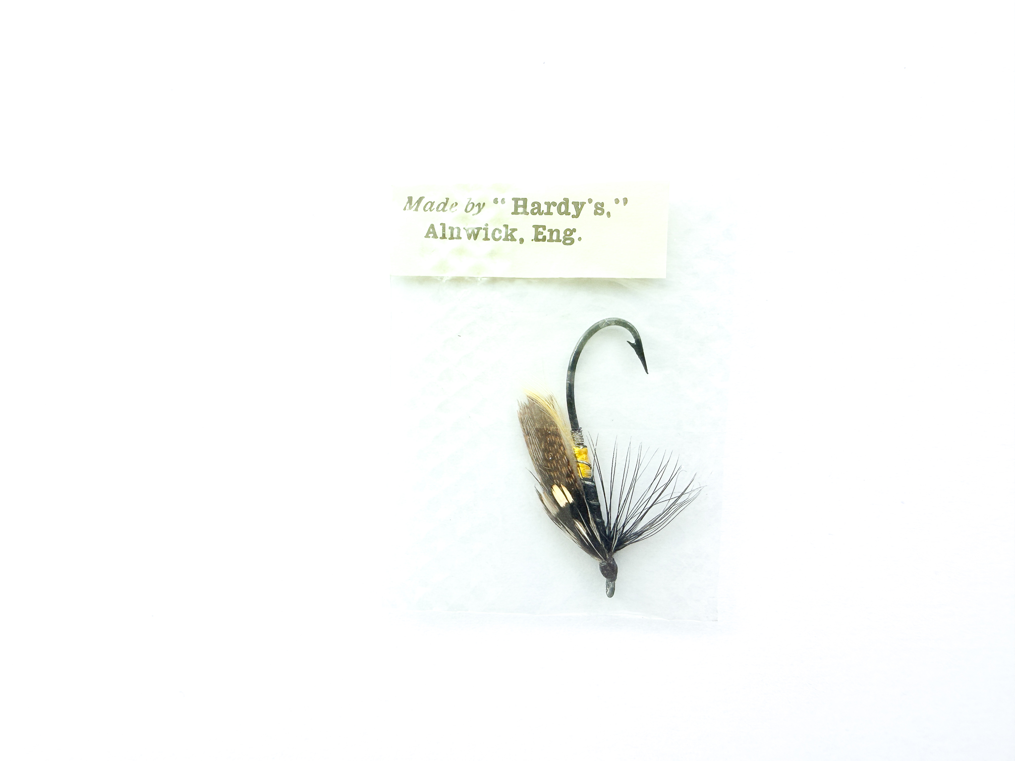 Hardy of Alnwick, Jeannie (LW), Fully Dressed Salmon Fly 4 (Unused, In Original Sealed Packet, c.1960s) - Image 2