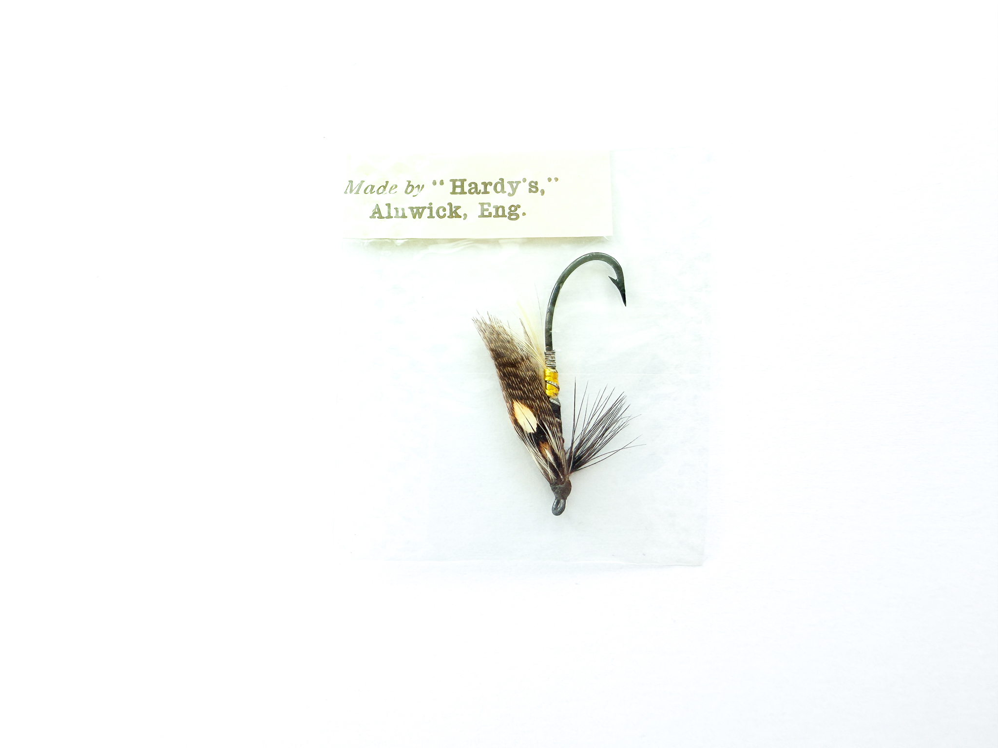 Hardy of Alnwick, Jeannie (LW), Fully Dressed Salmon Fly 4 (Unused, In Original Sealed Packet, c.1960s) - Image 2