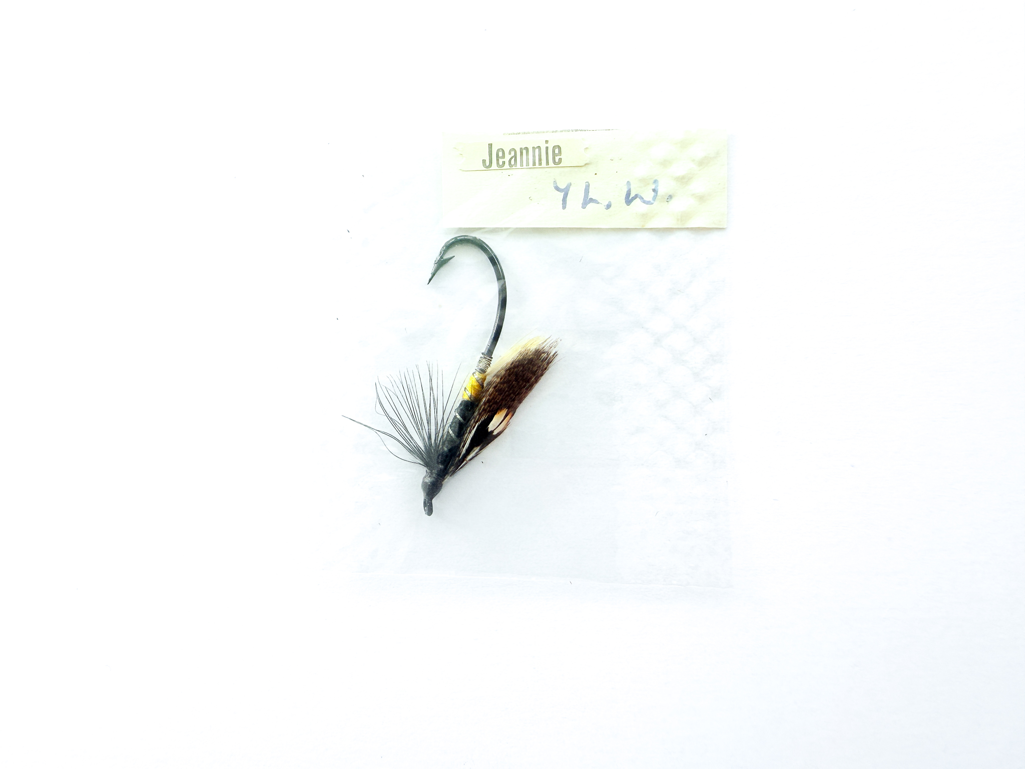 Hardy of Alnwick, Jeannie (LW), Fully Dressed Salmon Fly 4 (Unused, In Original Sealed Packet, c.1960s)