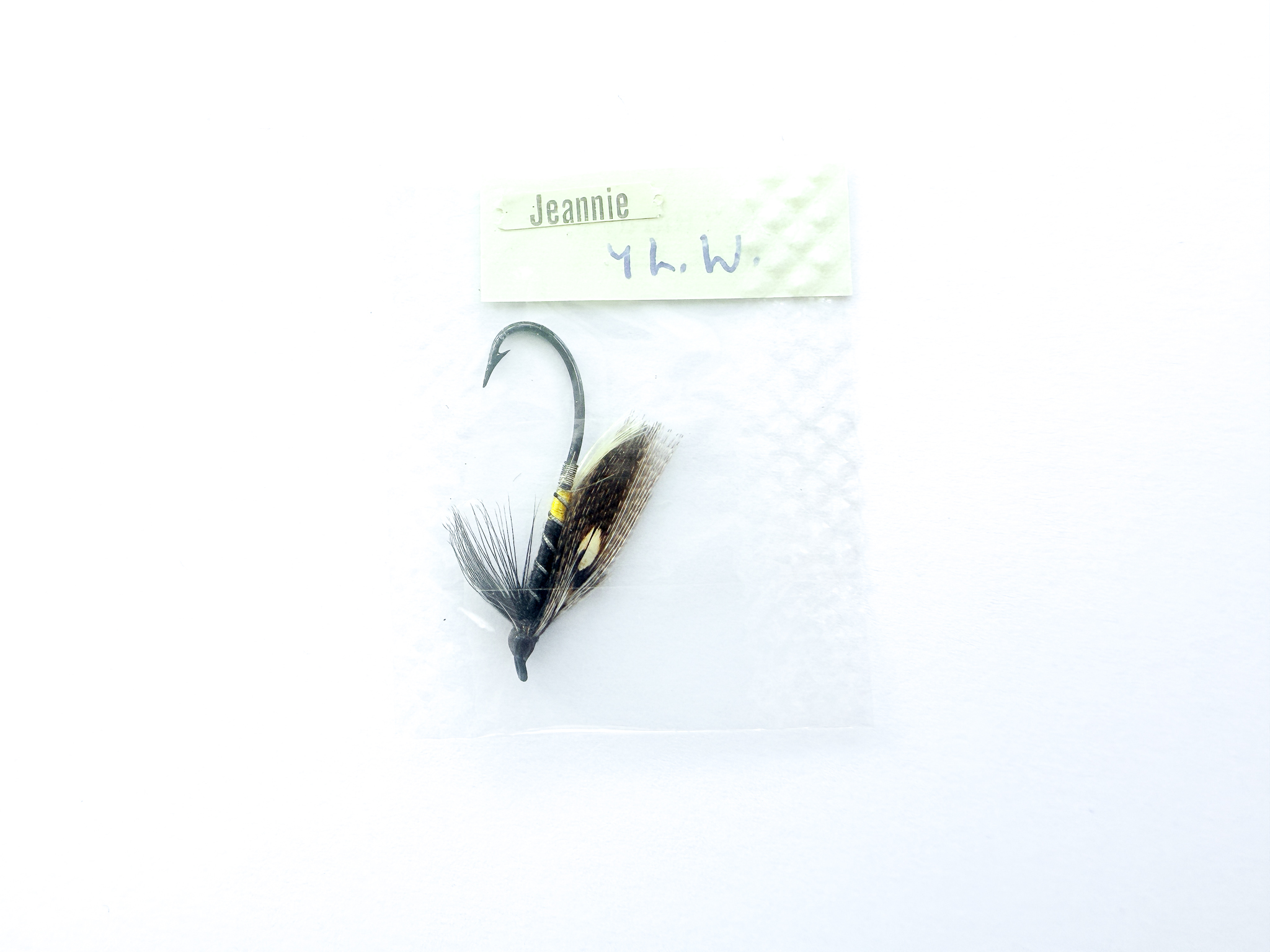 Hardy of Alnwick, Jeannie (LW), Fully Dressed Salmon Fly 4 (Unused, In Original Sealed Packet, c.1960s)