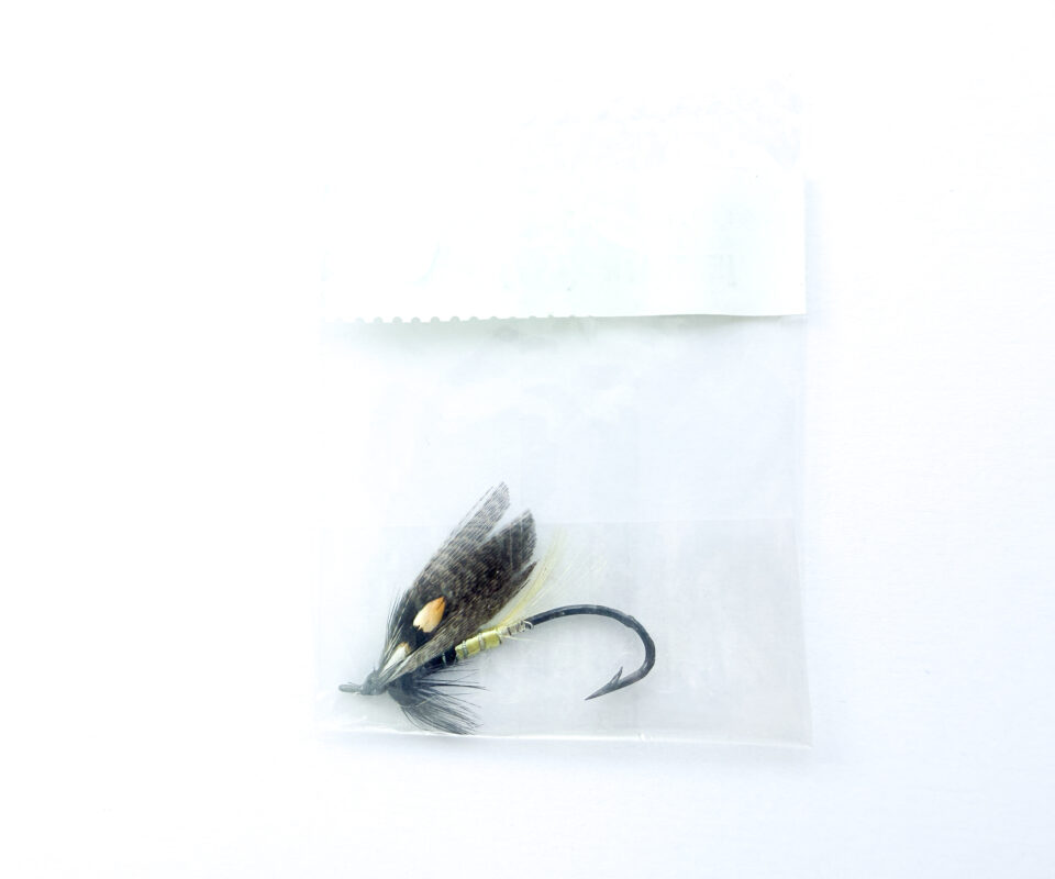 Alternative view of Hardy of Alnwick, Jeannie (LW), Fully Dressed Salmon Fly 6 (Unused, In Original Sealed Packet, c.1960s)