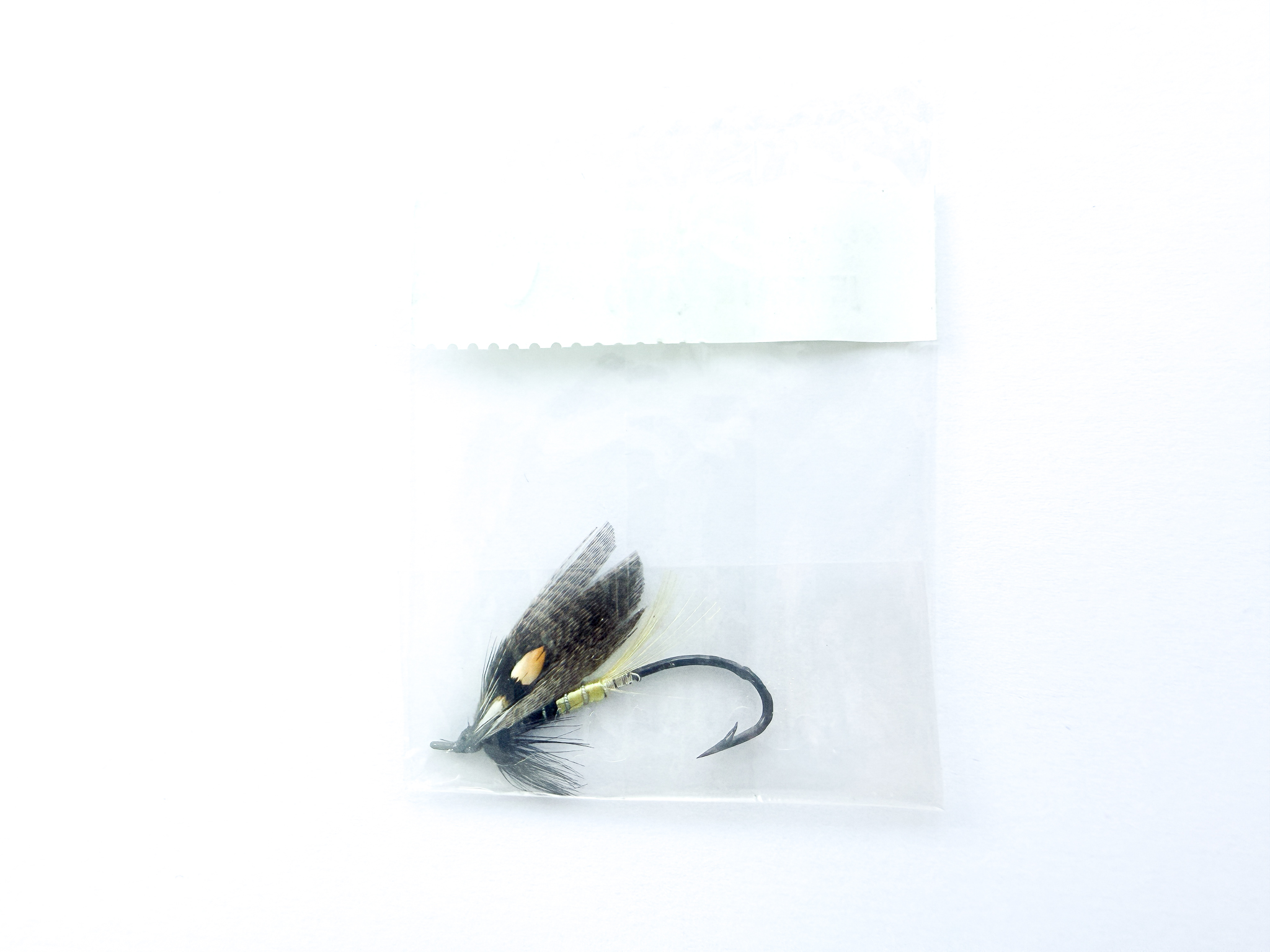 Hardy of Alnwick, Jeannie (LW), Fully Dressed Salmon Fly 6 (Unused, In Original Sealed Packet, c.1960s) - Image 2