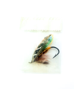 Alternative view of Hardy of Alnwick, Golden Olive, Fully Dressed Salmon Fly 2 (Unused, In Original Sealed Packet, c.1960s)