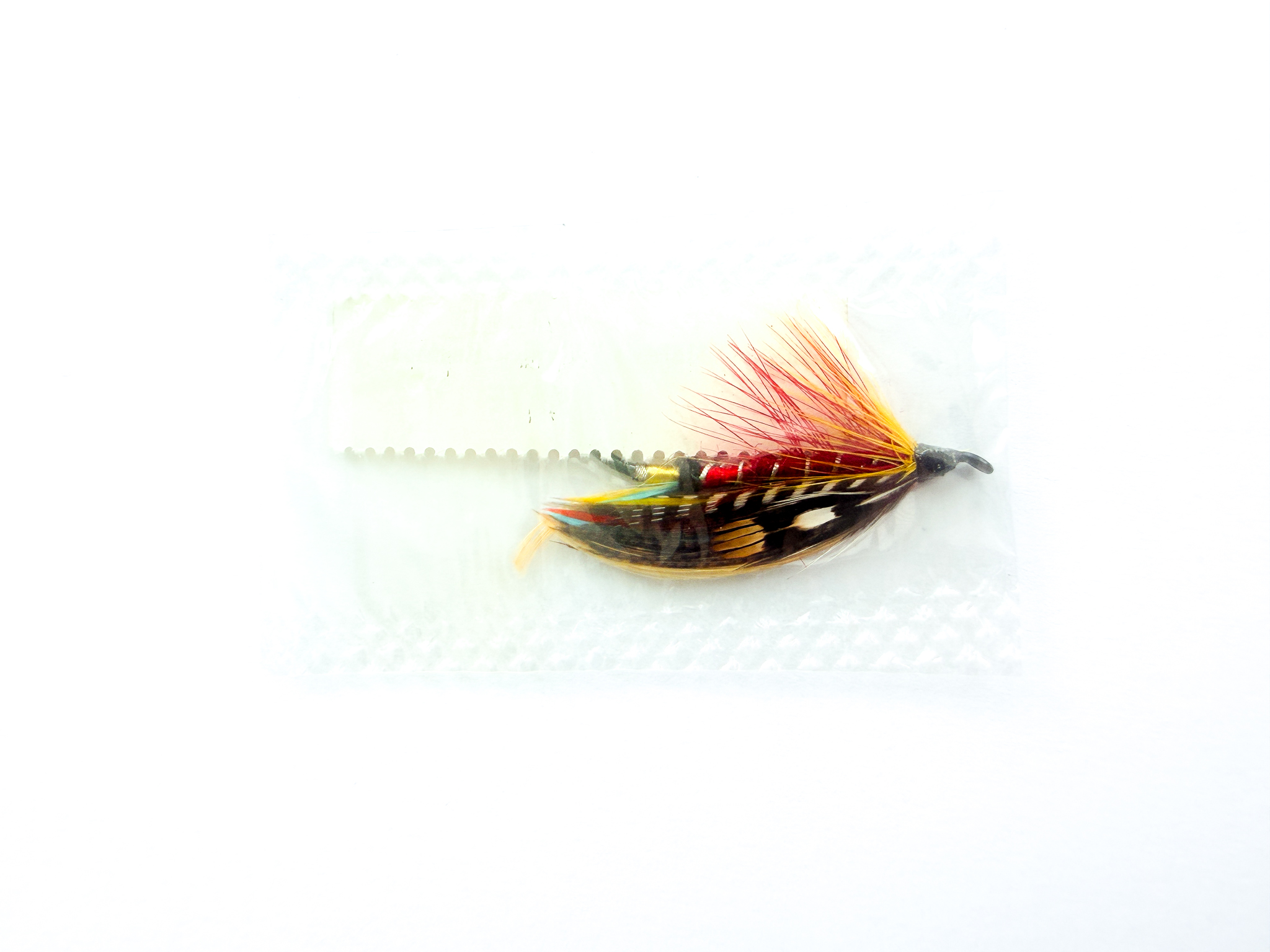 Hardy of Alnwick, Kate, Fully Dressed Salmon Fly 1 (Unused, In Original Sealed Packet, c.1960s) - Image 2