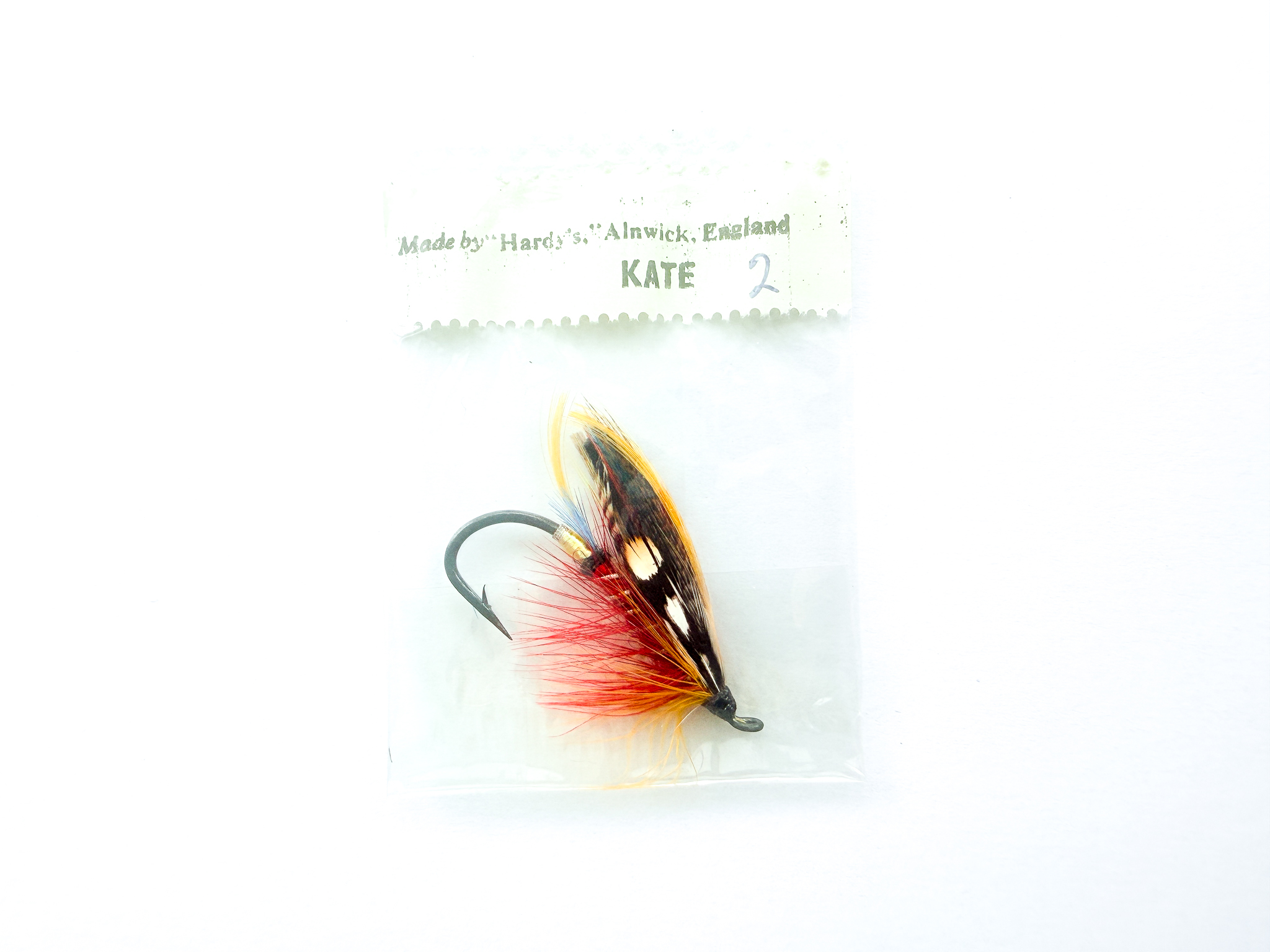 Hardy of Alnwick, Kate, Fully Dressed Salmon Fly 2 (Unused, In Original Sealed Packet, c.1960s)