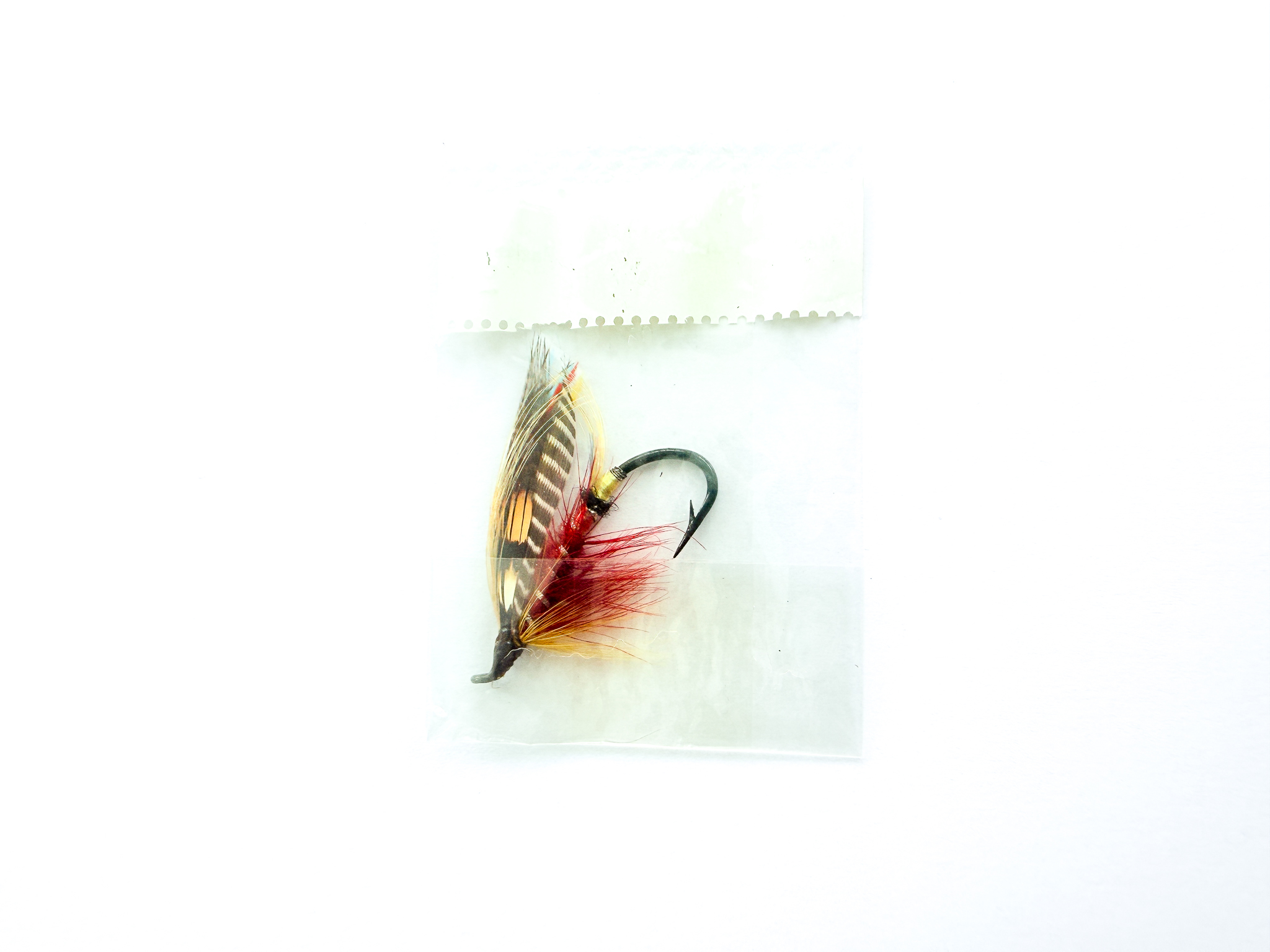 Hardy of Alnwick, Kate, Fully Dressed Salmon Fly 2 (Unused, In Original Sealed Packet, c.1960s) - Image 2