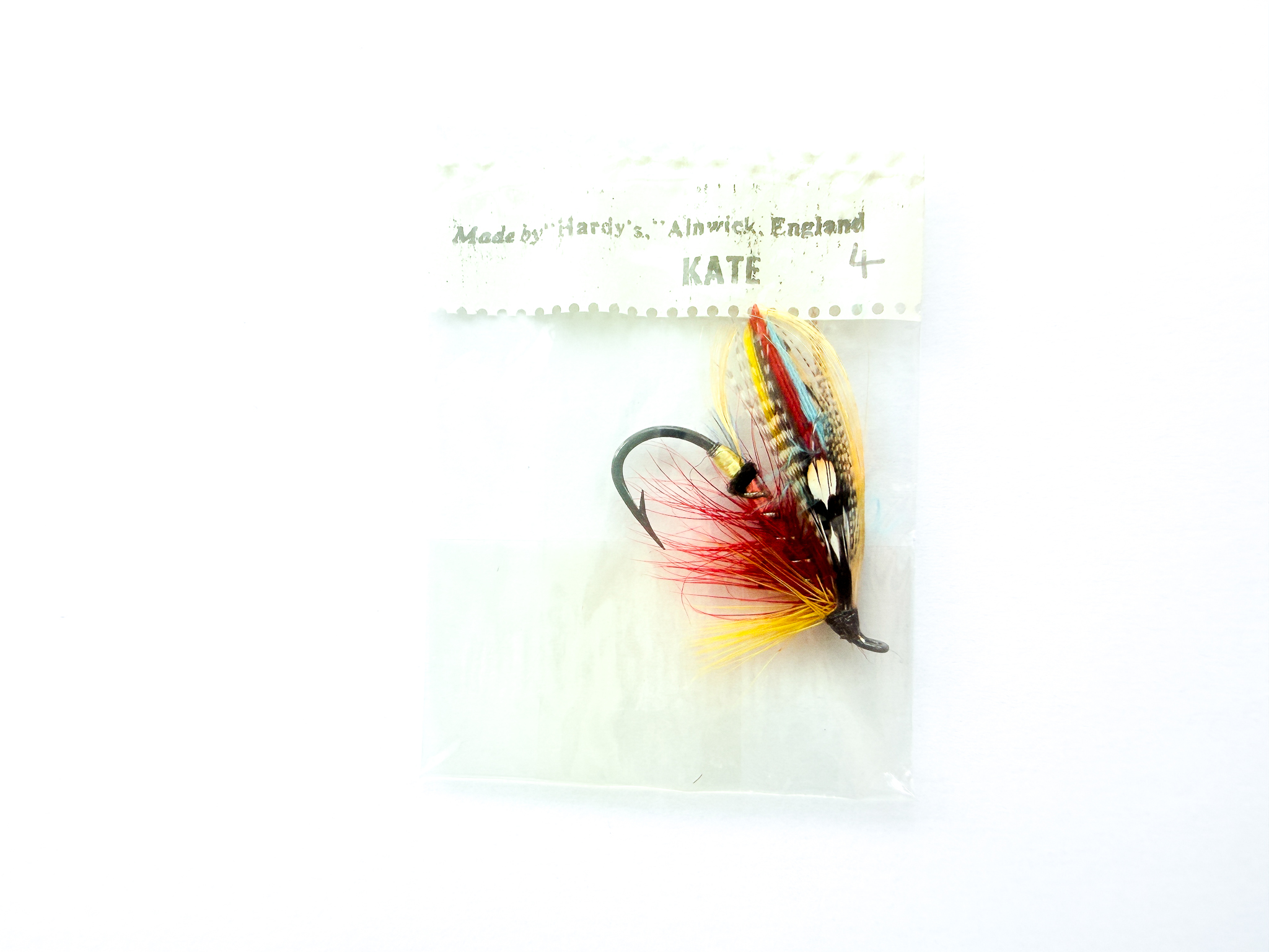 Hardy of Alnwick, Kate, Fully Dressed Salmon Fly 4 (Unused, In Original Sealed Packet, c.1960s)