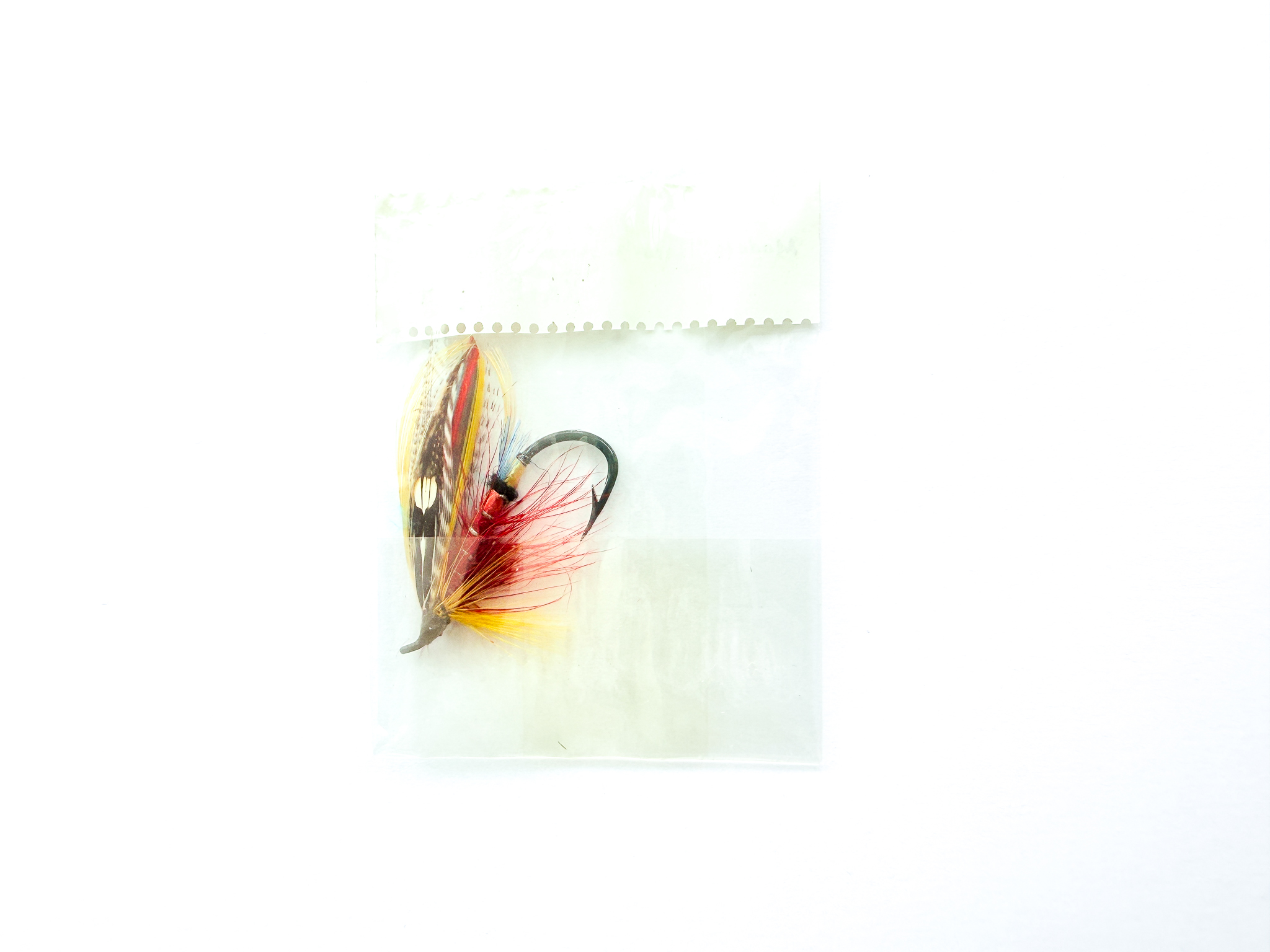 Hardy of Alnwick, Kate, Fully Dressed Salmon Fly 4 (Unused, In Original Sealed Packet, c.1960s) - Image 2