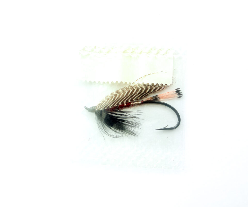 Alternative view of Hardy of Alnwick, Peter Ross (LW), Fully Dressed Salmon Fly 2 (Unused, In Original Sealed Packet, c.1960s)