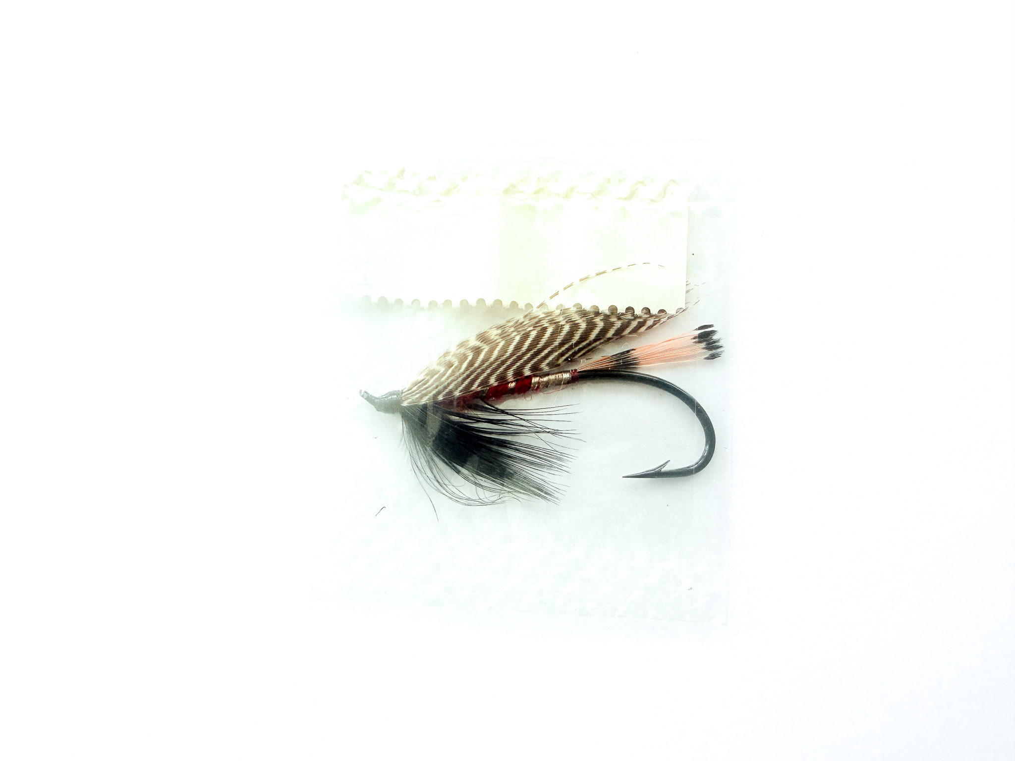 Hardy of Alnwick, Peter Ross (LW), Fully Dressed Salmon Fly 2 (Unused, In Original Sealed Packet, c.1960s) - Image 2