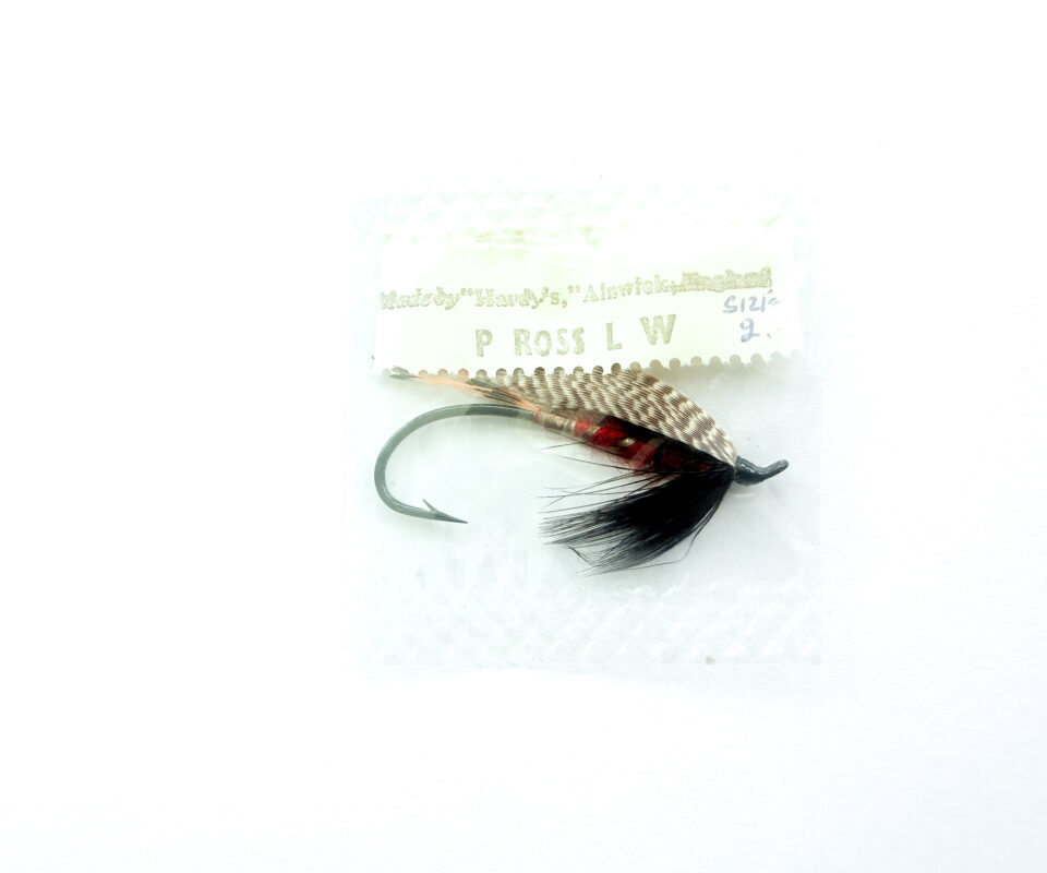 Hardy of Alnwick, Peter Ross (LW), Fully Dressed Salmon Fly 2 (Unused, In Original Sealed Packet, c.1960s)