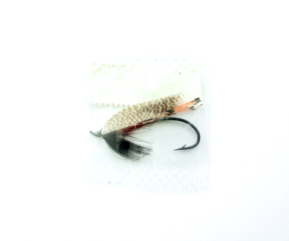 Alternative view of Hardy of Alnwick, Peter Ross (LW), Fully Dressed Salmon Fly 2 (Unused, In Original Sealed Packet, c.1960s)