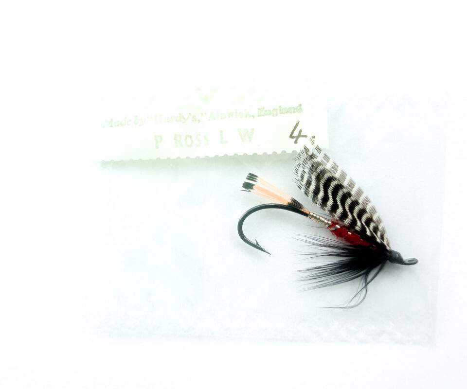 Hardy of Alnwick, Peter Ross (LW), Fully Dressed Salmon Fly 4 (Unused, In Original Sealed Packet, c.1960s)