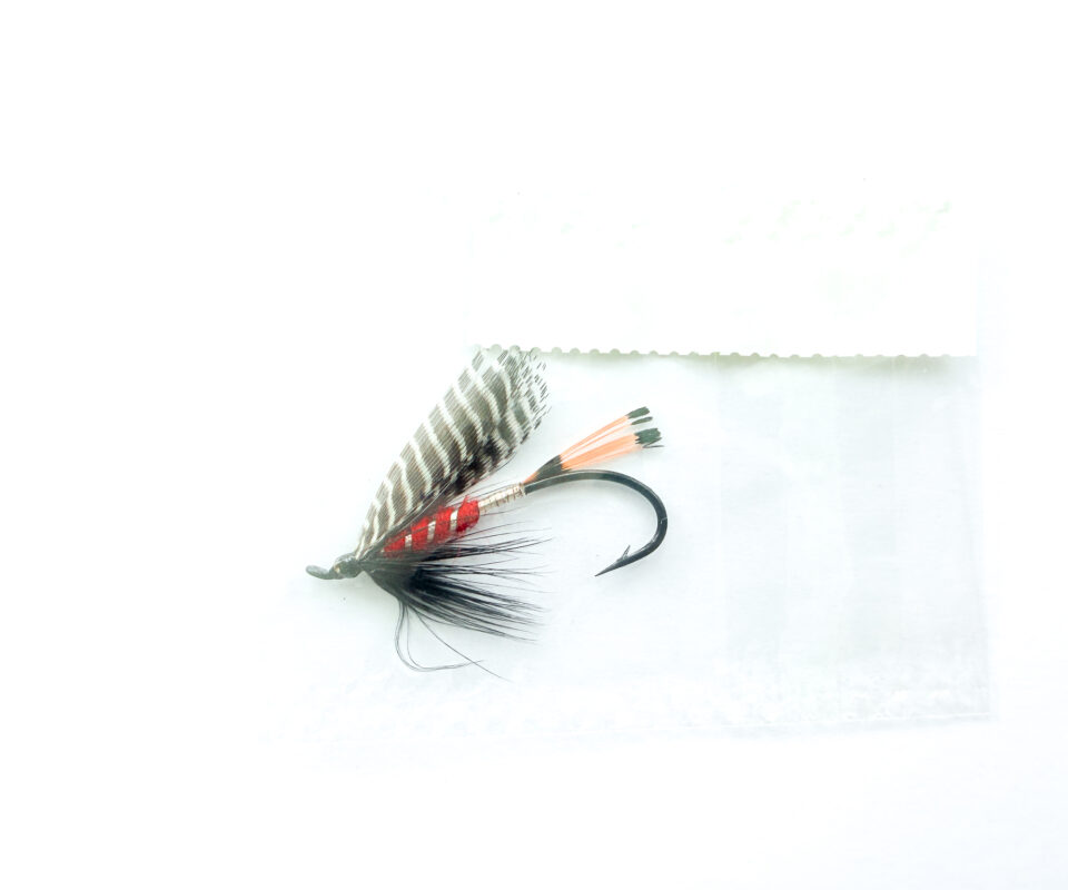 Alternative view of Hardy of Alnwick, Peter Ross (LW), Fully Dressed Salmon Fly 4 (Unused, In Original Sealed Packet, c.1960s)