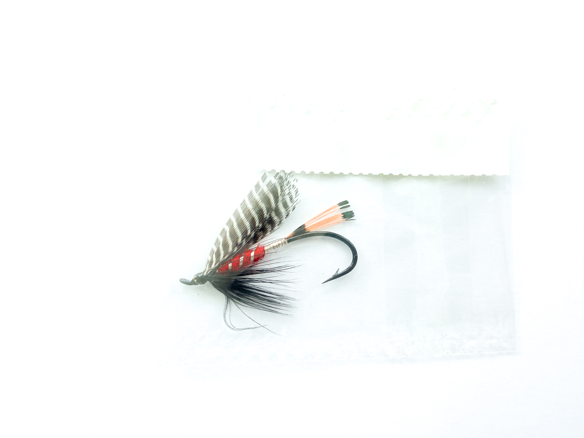 Hardy of Alnwick, Peter Ross (LW), Fully Dressed Salmon Fly 4 (Unused, In Original Sealed Packet, c.1960s) - Image 2