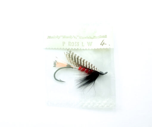 Hardy of Alnwick, Peter Ross (LW), Fully Dressed Salmon Fly 4 (Unused, In Original Sealed Packet, c.1960s)