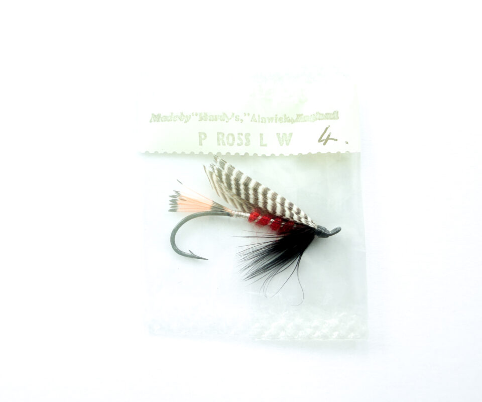 Hardy of Alnwick, Peter Ross (LW), Fully Dressed Salmon Fly 4 (Unused, In Original Sealed Packet, c.1960s)
