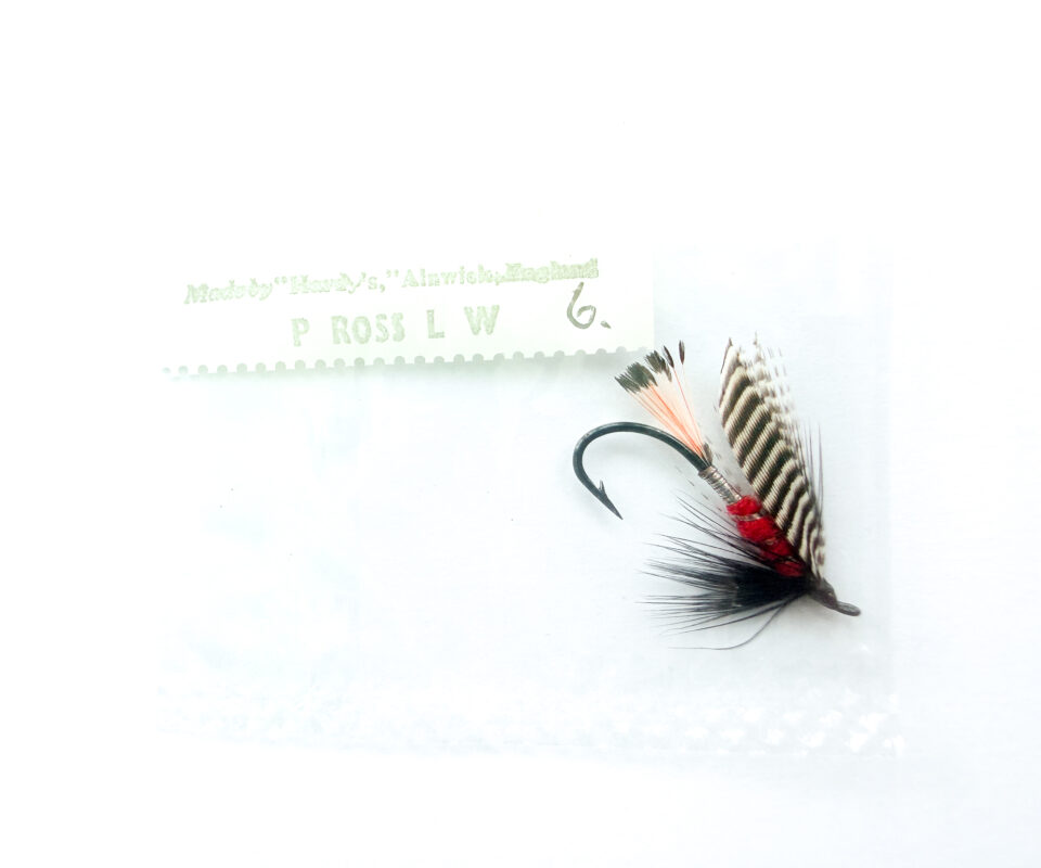 Hardy of Alnwick, Peter Ross (LW), Fully Dressed Salmon Fly 6 (Unused, In Original Sealed Packet, c.1960s)