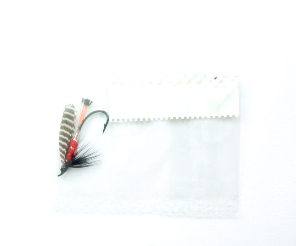 Alternative view of Hardy of Alnwick, Peter Ross (LW), Fully Dressed Salmon Fly 6 (Unused, In Original Sealed Packet, c.1960s)