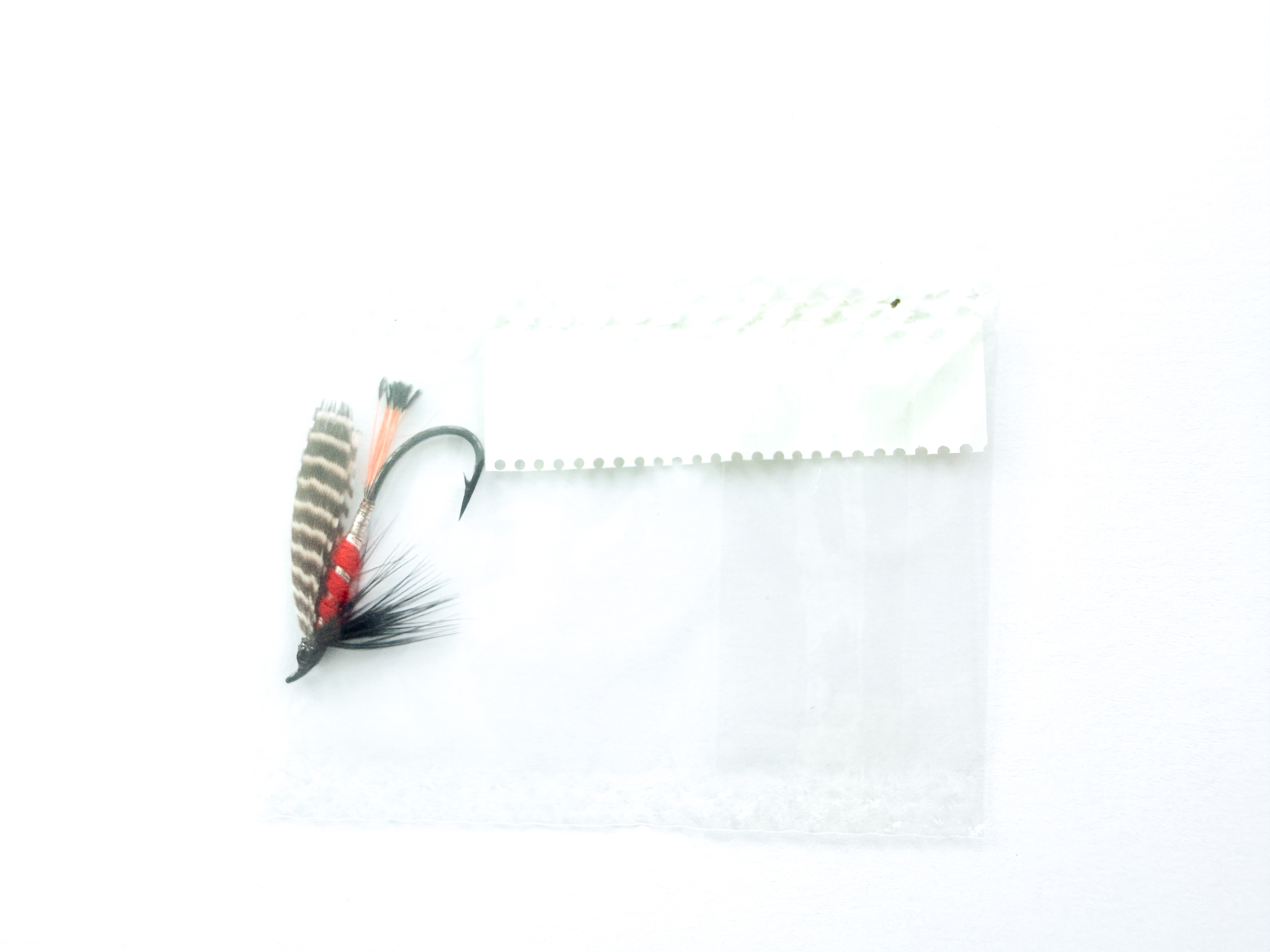Hardy of Alnwick, Peter Ross (LW), Fully Dressed Salmon Fly 6 (Unused, In Original Sealed Packet, c.1960s) - Image 2
