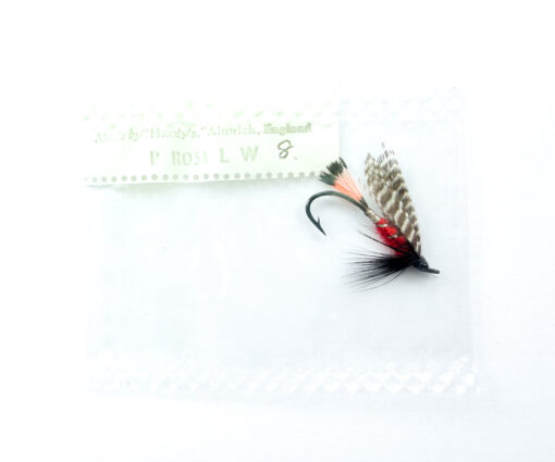 Hardy of Alnwick, Peter Ross (LW), Fully Dressed Salmon Fly 8 (Unused, In Original Sealed Packet, c.1960s)