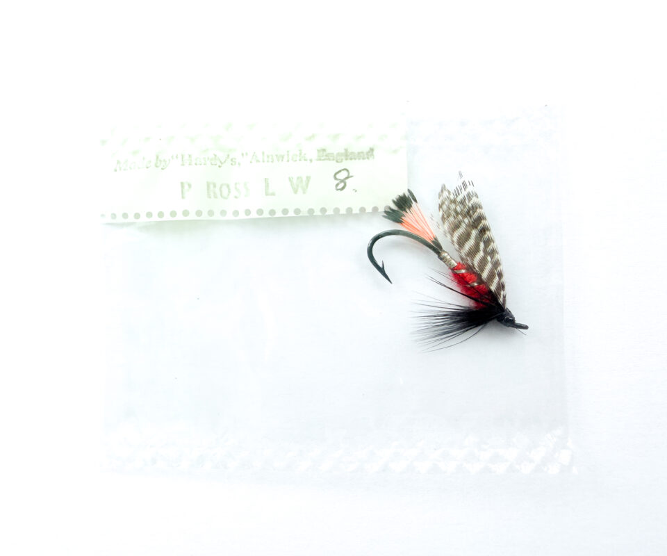 Hardy of Alnwick, Peter Ross (LW), Fully Dressed Salmon Fly 8 (Unused, In Original Sealed Packet, c.1960s)