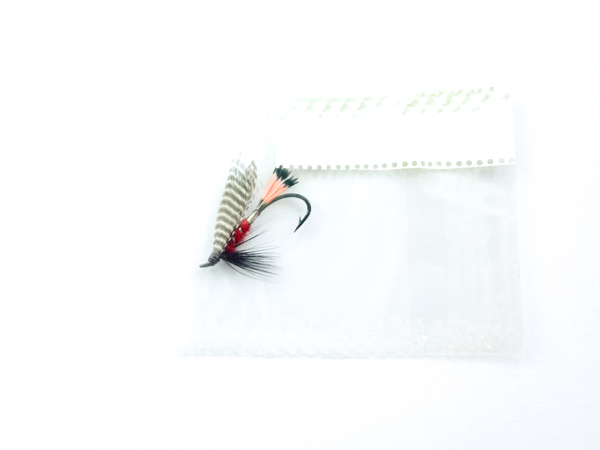 Hardy of Alnwick, Peter Ross (LW), Fully Dressed Salmon Fly 8 (Unused, In Original Sealed Packet, c.1960s) - Image 2