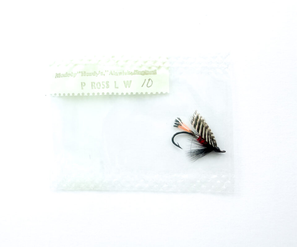 Hardy of Alnwick, Peter Ross (LW), Fully Dressed Salmon Fly 10 (Unused, In Original Sealed Packet, c.1960s)