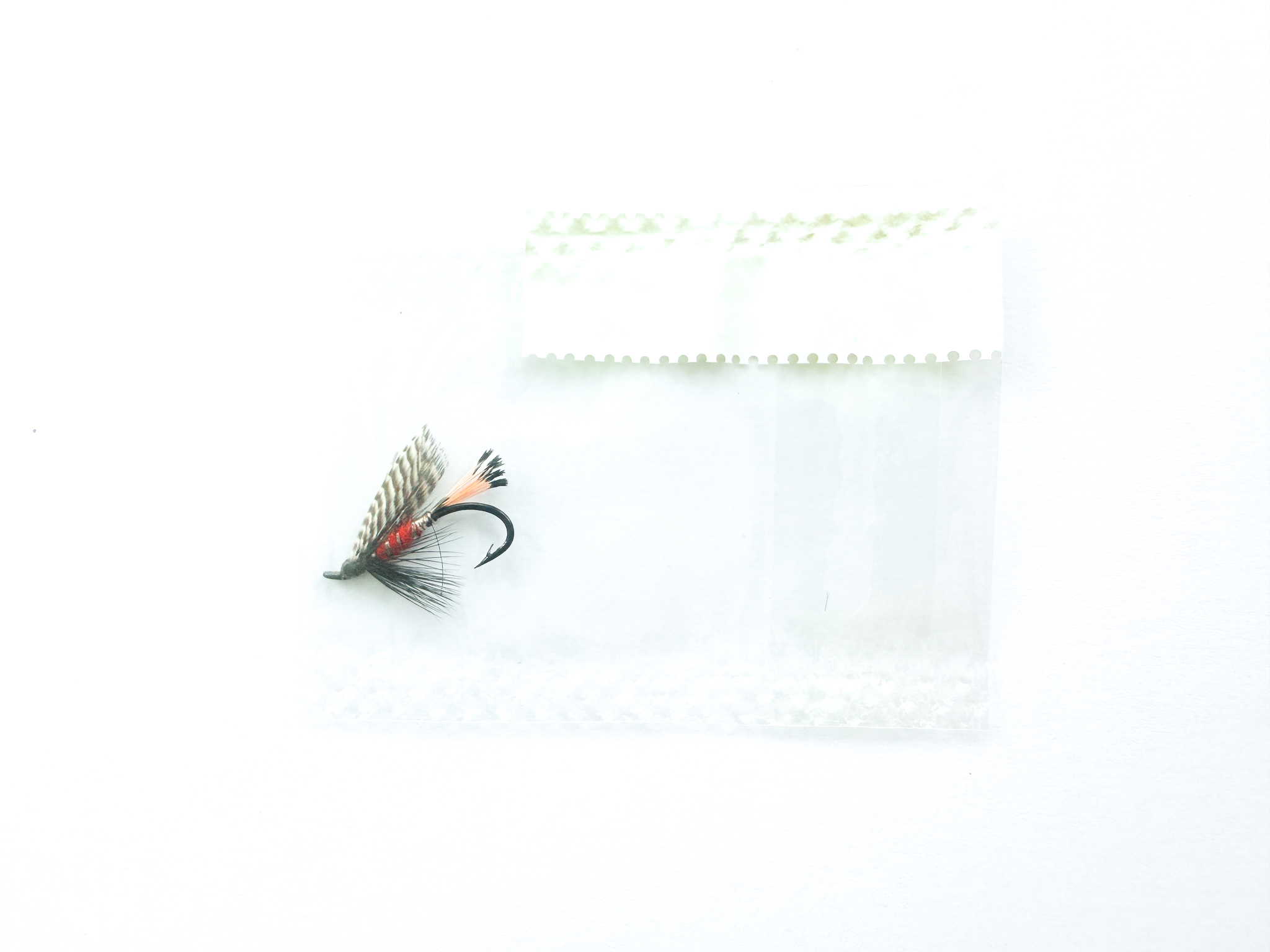 Hardy of Alnwick, Peter Ross (LW), Fully Dressed Salmon Fly 10 (Unused, In Original Sealed Packet, c.1960s) - Image 2
