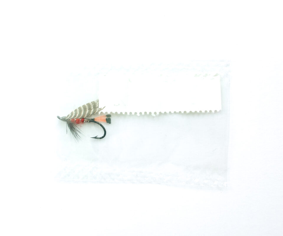 Alternative view of Hardy of Alnwick, Peter Ross (LW), Fully Dressed Salmon Fly 10 (Unused, In Original Sealed Packet, c.1960s)