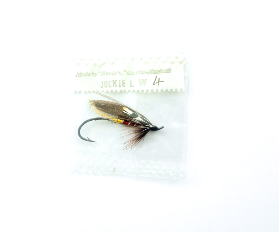Hardy of Alnwick, Jockie (LW), Fully Dressed Salmon Fly 4 (Unused, In Original Sealed Packet, c.1960s)