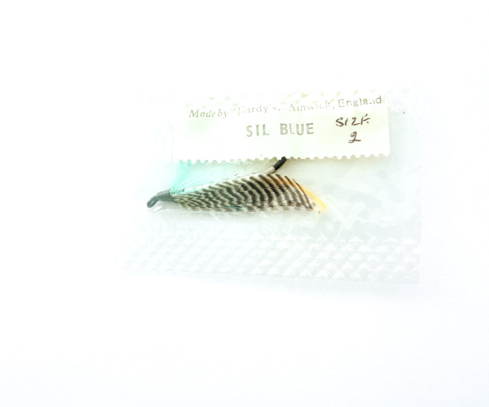 Hardy of Alnwick, Silver Blue, Fully Dressed Salmon Fly 2 (Unused, In Original Sealed Packet, c.1960s)