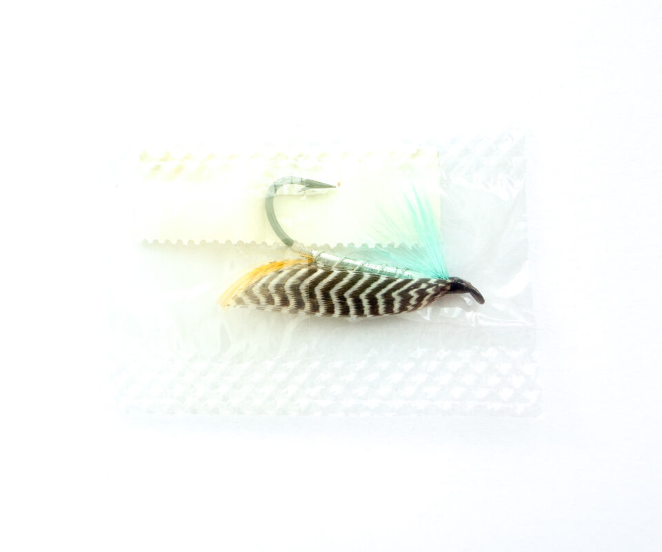 Alternative view of Hardy of Alnwick, Silver Blue, Fully Dressed Salmon Fly 2 (Unused, In Original Sealed Packet, c.1960s)